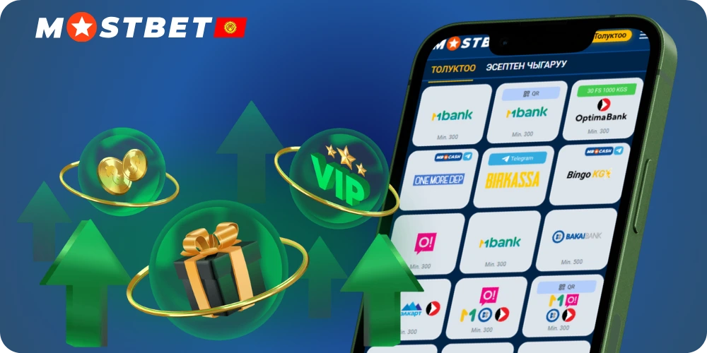Пополнение mostbet kg